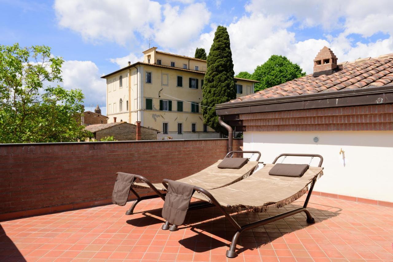 Luglie 360° Panoramic Terrace Apartman Siena Kültér fotó