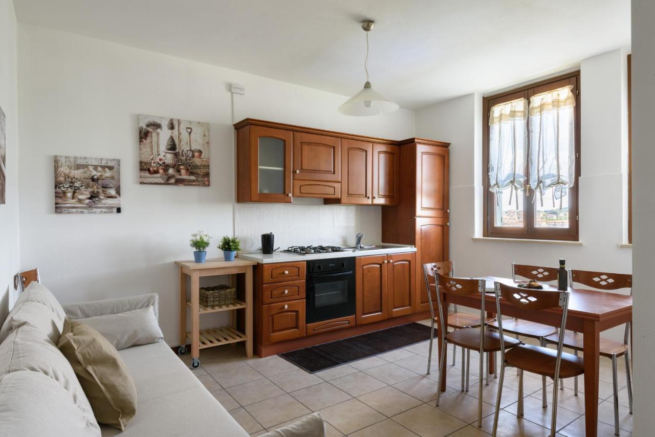 Luglie 360° Panoramic Terrace Apartman Siena Kültér fotó