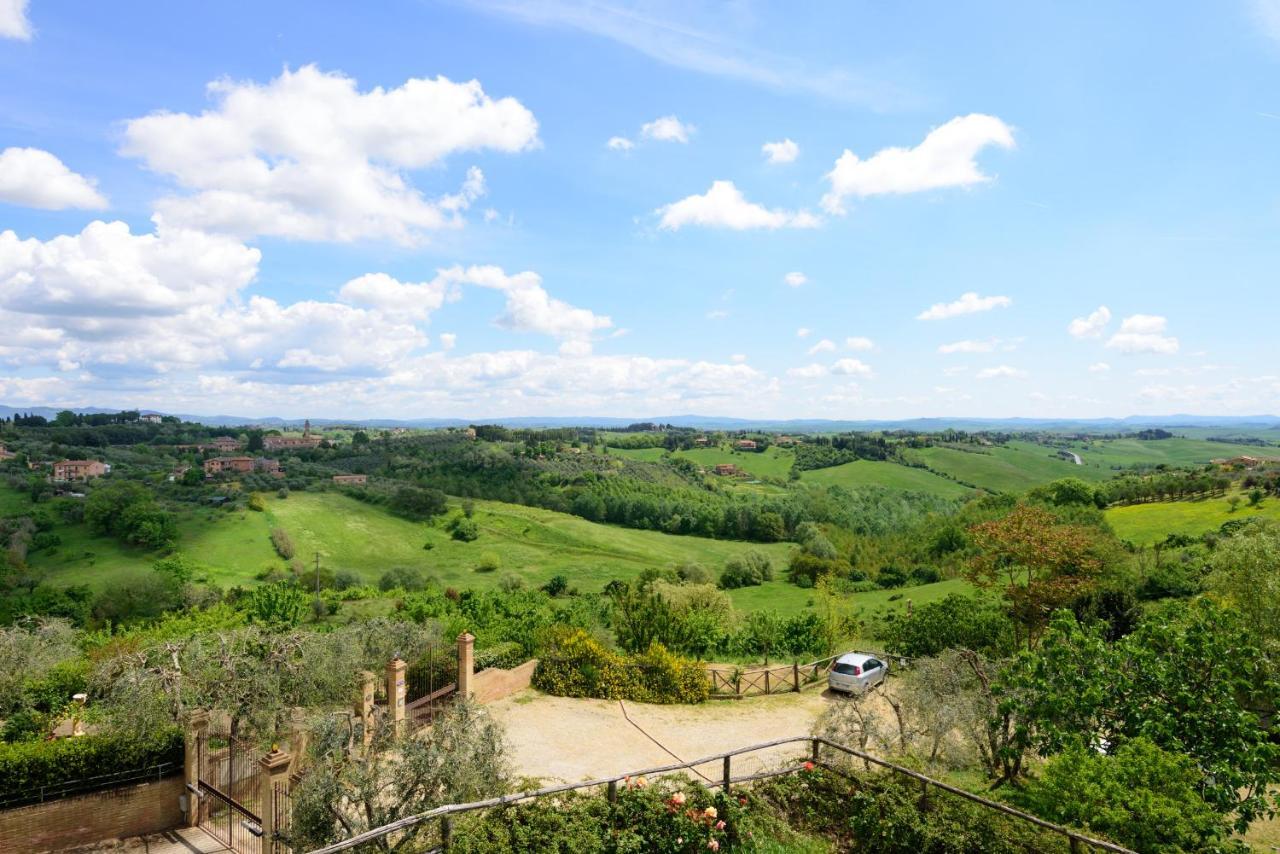 Luglie 360° Panoramic Terrace Apartman Siena Kültér fotó